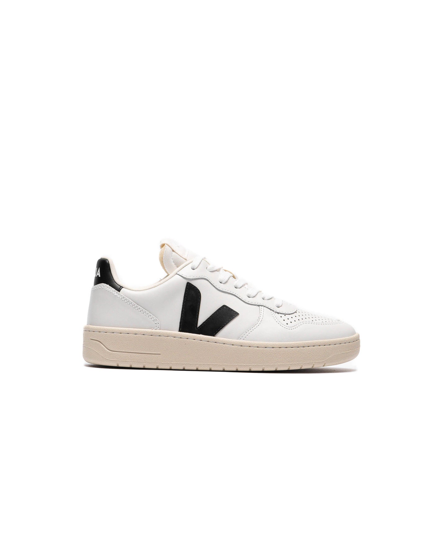 Veja V-10 WHITE BLACK